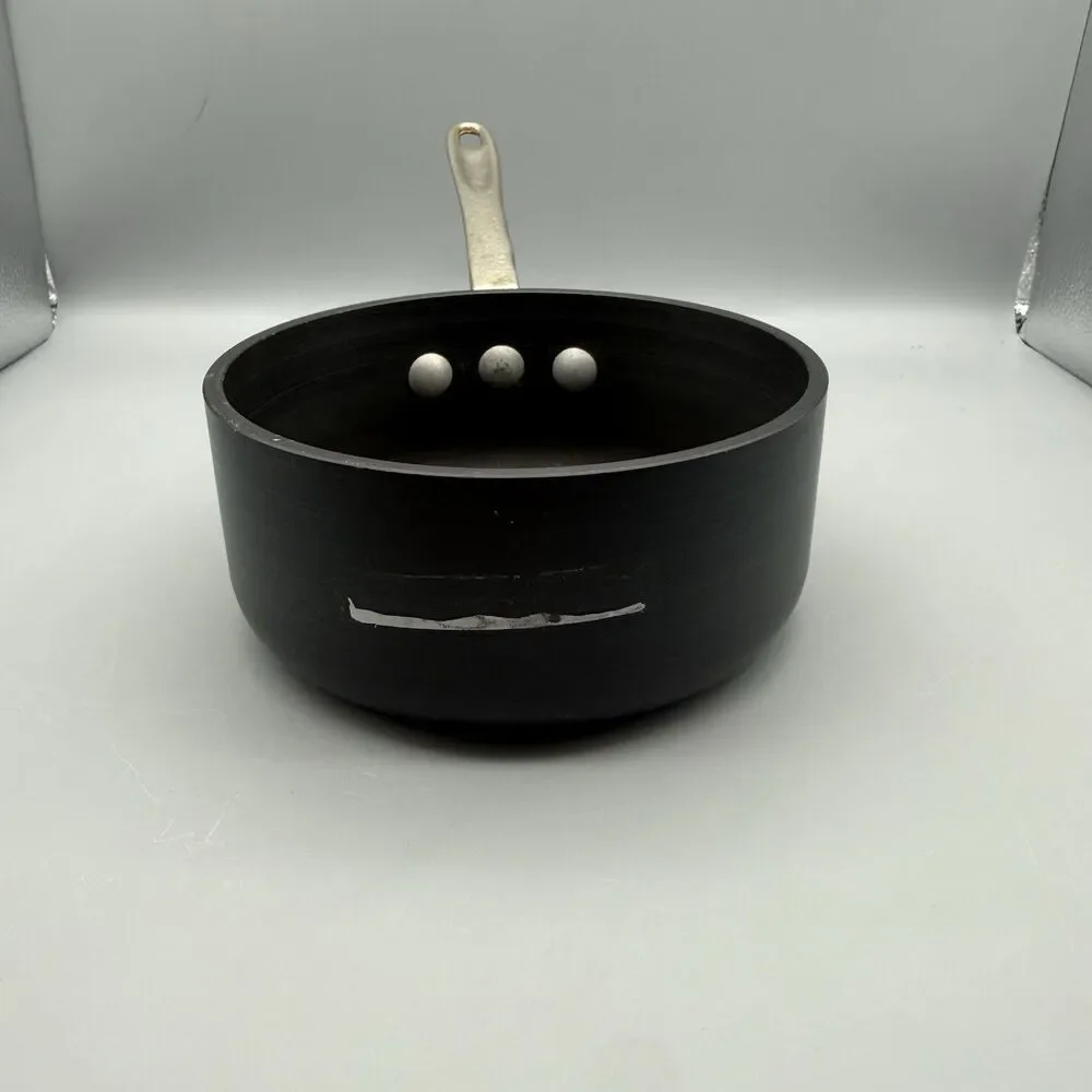 Commercial Aluminum Cookware Co 1 Qt Saucepan #5001 Lid #305 USA Vintage Pot